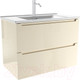 Миниатюра изображения товара Тумба с умывальником ЗОВ Эридан 80 / E80LWPFM1015GKV5-ID80 (бежевый глянец)
