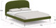Миниатюра изображения товара Полуторная кровать Moon Family 1234 / MF011596