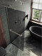 Душевая стенка MaybahGlass 89x195 / MGD-736-5у (графитовое матовое стекло/хром матовый) — фото 6