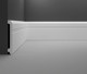 Миниатюра изображения товара Плинтус Decostar PS SK-44 (110x14x2000, белый)