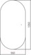 Миниатюра изображения товара Зеркало Abber Kontur AG6304SCG