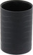 Миниатюра изображения товара Стакан для зубной щетки и пасты Bisk Lines 08477 (черный матовый)
