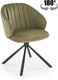 Миниатюра изображения товара Стул Halmar K533 (оливковый/черный)