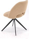 Миниатюра изображения товара Стул Halmar K546 (бежевый/черный)