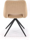 Миниатюра изображения товара Стул Halmar K546 (бежевый/черный)