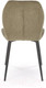Миниатюра изображения товара Стул Halmar K548 (оливковый/черный)