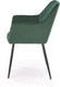 Миниатюра изображения товара Стул Halmar K558 (зеленый/черный)