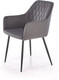 Миниатюра изображения товара Стул Halmar K558 (серый/черный)