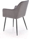 Миниатюра изображения товара Стул Halmar K558 (серый/черный)