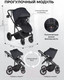 Миниатюра изображения товара Детская универсальная коляска Farfello Sola Trio Comfort 3в1 / SOLA-3 (черный)