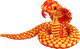 Миниатюра изображения товара Мягкая игрушка Sima-Land Кобра / 10514566 (оранжевый)