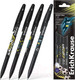 Набор шариковых ручек Erich Krause R-301 Sport DNA Stick&Grip / 61007 (4шт, синий) — фото 4