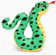 Миниатюра изображения товара Мягкая игрушка Sima-Land Змейка пятнистая / 10514571
