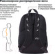 Миниатюра изображения товара Школьный рюкзак Brauberg Fashion City. Not Found / 272571 (черный)
