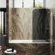 Стеклянная шторка для ванны MaybahGlass MGV-650-4 (графитовое стекло/хром глянцевый) — фото 6