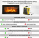 Миниатюра изображения товара Электрокамин PLANTA PFP-WM090 SLIM