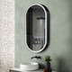 Миниатюра изображения товара Шкаф с зеркалом для ванной Abber Kontur AG6339SWHB