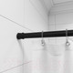Миниатюра изображения товара Карниз для ванны MONAMI 8034-140 (черный)