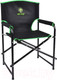 Миниатюра изображения товара Кресло складное НПО Кедр Black / SK-03-BG (черный/зеленый)