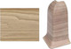 Миниатюра изображения товара Уголок для плинтуса Sanrelia SanFlex 564 Дуб снежный (2шт, внутренний)