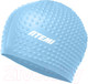 Миниатюра изображения товара Шапочка для плавания Atemi bubble cap Light / FBC1LBE (голубой)