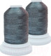 Миниатюра изображения товара Набор швейных ниток Sentex 120D/2 1000 ярд В409 (серый, 2шт)
