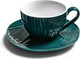 Миниатюра изображения товара Чашка с блюдцем Stenova Home Bali 61410134 (зеленый)