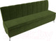Миниатюра изображения товара Скамья кухонная мягкая Лига Диванов Кантри 167 / 100147 (микровельвет, зеленый)