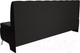 Миниатюра изображения товара Скамья кухонная мягкая Лига Диванов Кантри 167 / 100150 (микровельвет, черный)