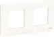 Миниатюра изображения товара Рамка для выключателей и розеток Schneider Electric Unica NU200418
