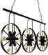 Миниатюра изображения товара Люстра BayerLux Колеса / 7794143 (черный)