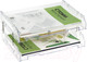 Миниатюра изображения товара Лоток для бумаг Стамм Сити / ЛТГ-31736 (2шт, прозрачный)