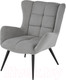 Миниатюра изображения товара Кресло мягкое Halmar Byron (серый/черный)