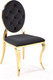 Миниатюра изображения товара Стул Halmar K556 (черный/золотистый)