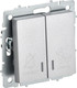 Миниатюра изображения товара Выключатель IEK Brite BR-V20-2-10-K47 (алюминий)