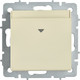 Миниатюра изображения товара Выключатель IEK Brite BR-V11-0-10-K10 (бежевый)