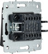 Миниатюра изображения товара Выключатель IEK Brite BR-V20-2-10-K53 (графит)