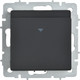 Миниатюра изображения товара Выключатель IEK Brite BR-V11-0-10-K53 (графит)