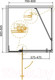 Миниатюра изображения товара Душевой уголок Cezares SLIDER-AH-1-90-70/80-C-GM