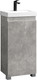Миниатюра изображения товара Тумба под умывальник Belux Бостон Н 40 (31, бетон чикаго/светло-серый)