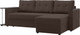 Миниатюра изображения товара Диван угловой Mio Tesoro Атланта 110 (Savana Chocolate)