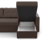 Миниатюра изображения товара Диван угловой Mio Tesoro Атланта 110 (Savana Chocolate)