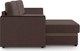 Миниатюра изображения товара Диван угловой Mio Tesoro Атланта 110 (Savana Chocolate/Ecostile Chocolate)
