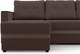 Миниатюра изображения товара Диван угловой Mio Tesoro Атланта 110 (Savana Chocolate/Ecostile Chocolate)