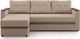 Миниатюра изображения товара Диван угловой Mio Tesoro Атланта Лайт 111 (Savana Camel/Ecostile Chocolate)