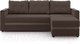 Миниатюра изображения товара Диван угловой Mio Tesoro Атланта Лайт 111 (Savana Chocolate/Ecostile Chocolate)