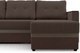 Миниатюра изображения товара Диван угловой Mio Tesoro Атланта Лайт 111 (Savana Chocolate/Ecostile Chocolate)
