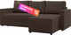 Миниатюра изображения товара Диван угловой Mio Tesoro Торонто 113 (Savana Chocolate)