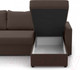 Миниатюра изображения товара Диван угловой Mio Tesoro Торонто 113 (Savana Chocolate)