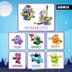 Миниатюра изображения товара Конструктор QBRIX Kids Монстрики 30031